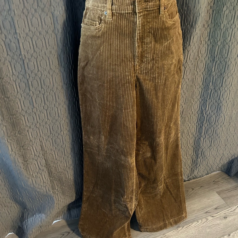 Lands' End Women's Tan Corduroy Pants